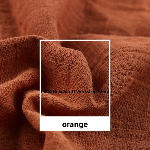 天然洗浄リネン生地複数色ソフトしわ加工生地女性服ホームテキス - Home Textiles & Decorations のレビューと価格