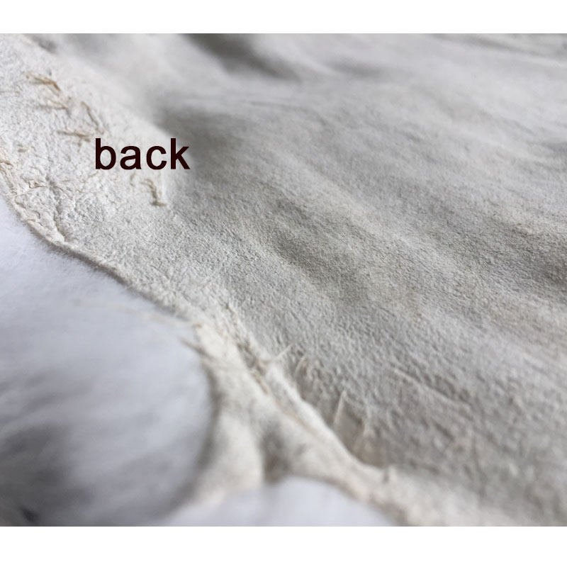 本物のウサギの毛皮の靴,綿のウサギの毛皮で作られた,家の装飾 - Home Textiles Sale のレビューと価格
